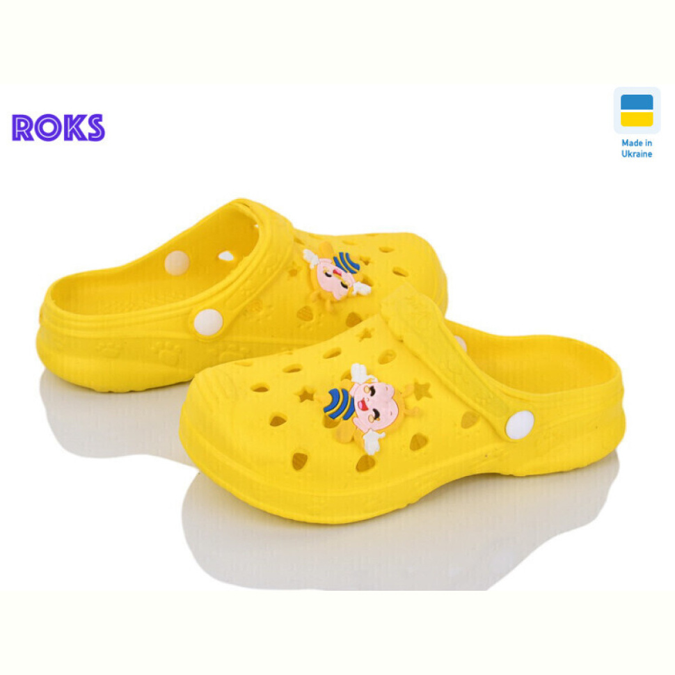 Кроксы Roks Verta 81 жовтий
