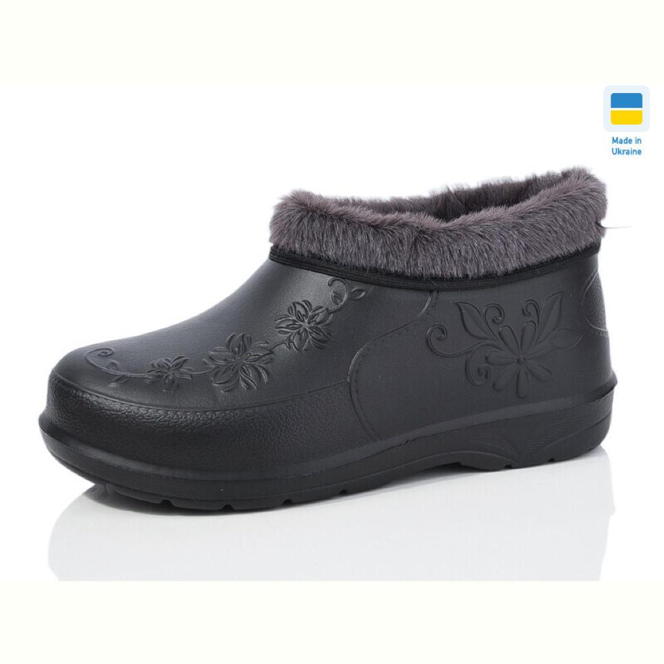 Галоши Lot Shoes Галош квітка чорний Галоши Lot Shoes Галош квітка чорний