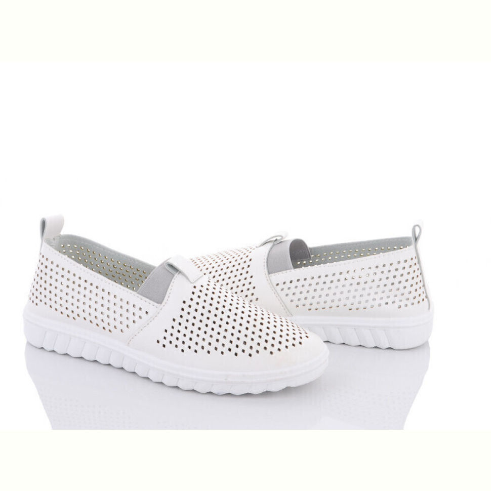 Слипоны Violeta 9-761 white