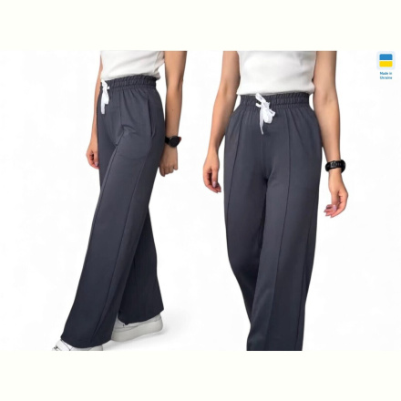 Спортивные брюки Sport style 1048  графіт