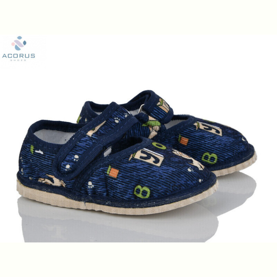 Тапки Acorus Глазки синій