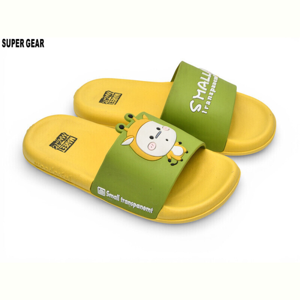 Шлепки Super Gear 0831-01 yellow
