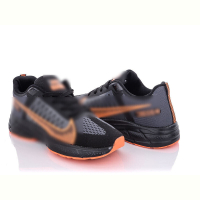 Кроссовки Violeta MB05(H105) black-orange