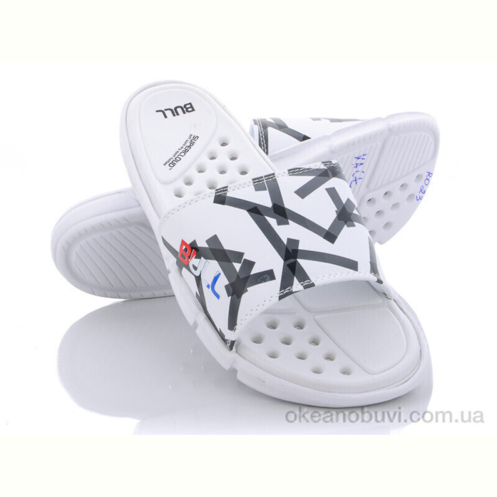 Шлепки Obuvok R023 white (08841)