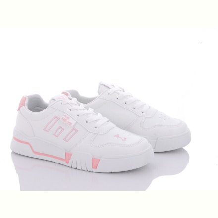 Кроссовки Violeta 149-12 white-pink