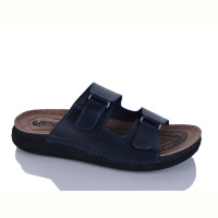 Шлепки Oscar 01-23 синій к.