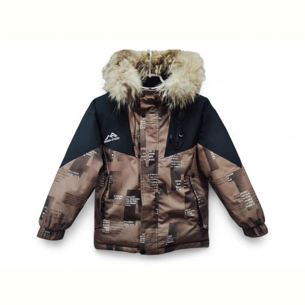Куртка Kids-modnik 20920 коричневий Куртка Kids-modnik 20920 коричневий
