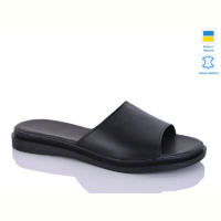 Шлепки Sali 500 чорний к.