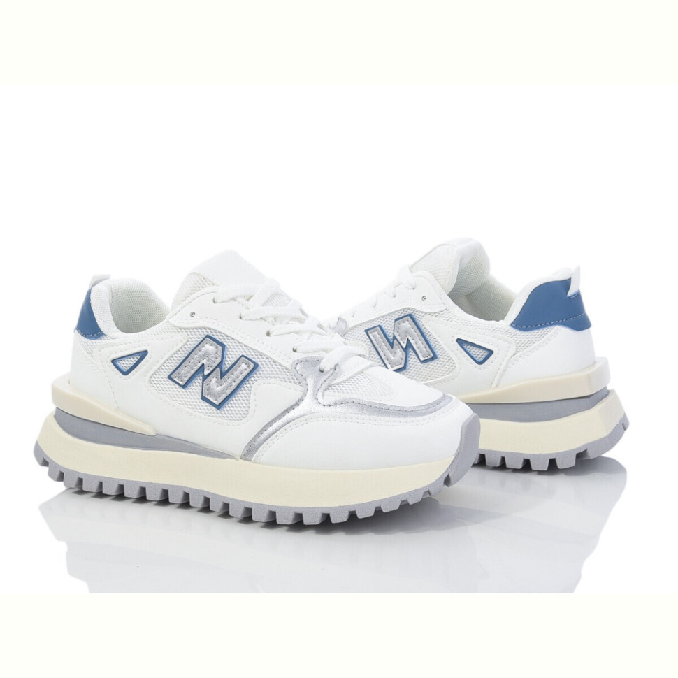 Кроссовки Violeta HD69 (172-48)-6 white-grey