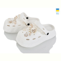 Кроксы Golden Lion 156-2 білий