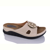 Шлепки Sali-2 211-48 бежевий