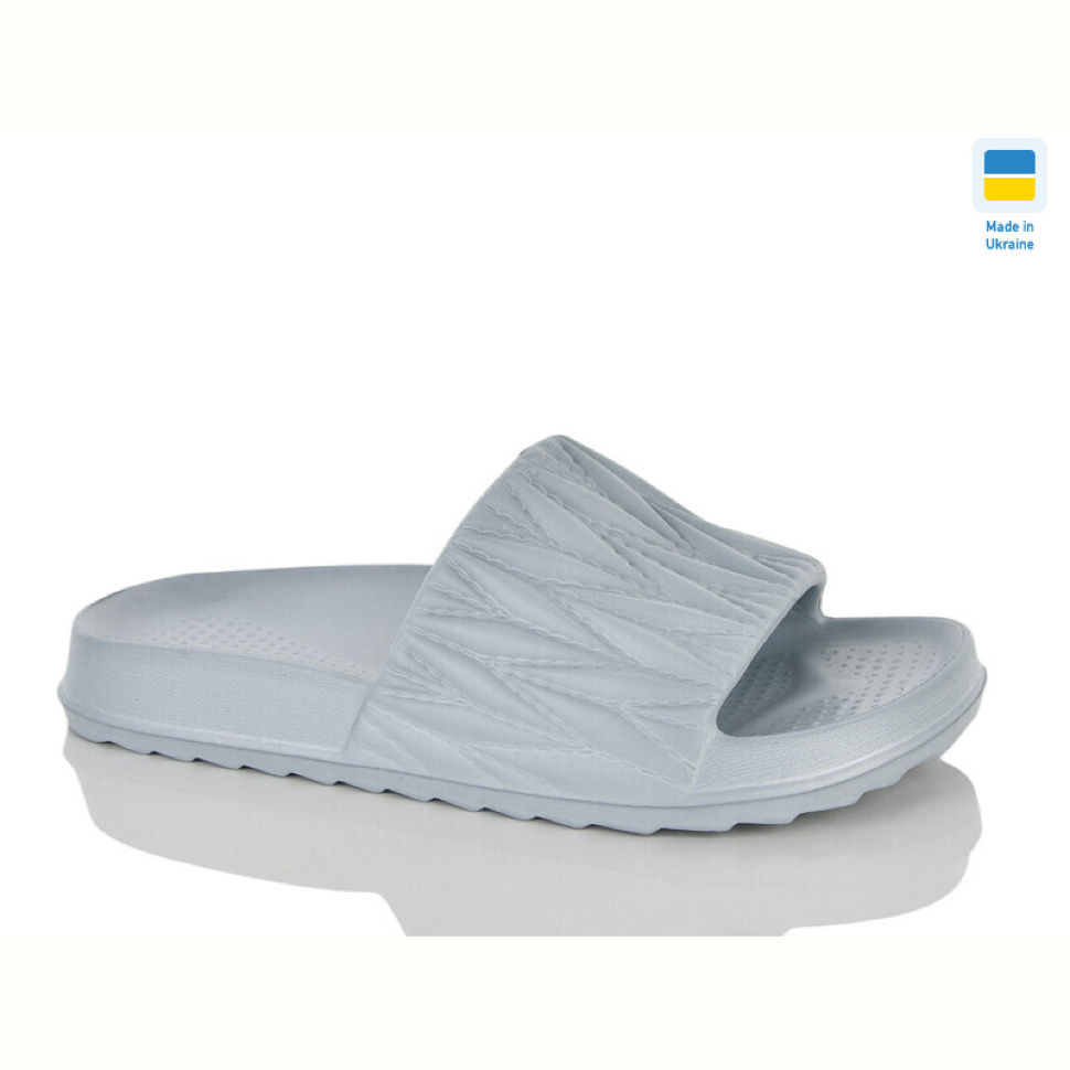 Шлепки DeMur W681 сірий