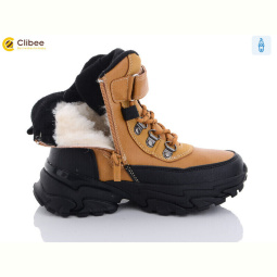 Ботинки Clibee HC357 camel-black