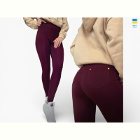 Лосины Sport style 531 бордо