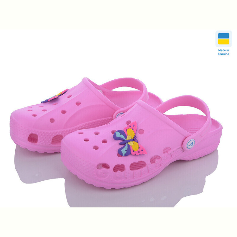 Кроксы LiBang Крокси Віталія рожевий Кроксы LiBang Крокси Віталія рожевий