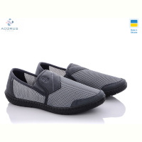 Слипоны Acorus М81 серый