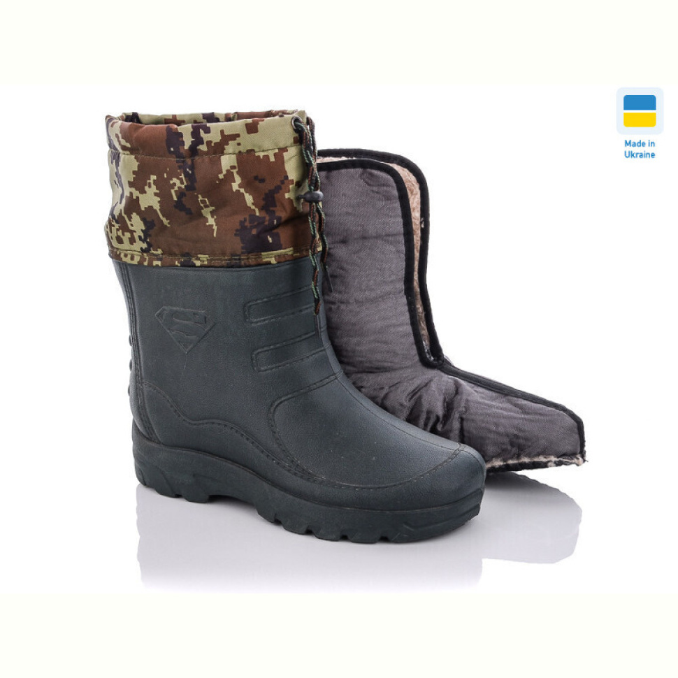 Сапоги из пены Крок Б12 зелений