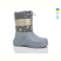 Сапоги из пены Крок 19Д-28 сіро-срібні