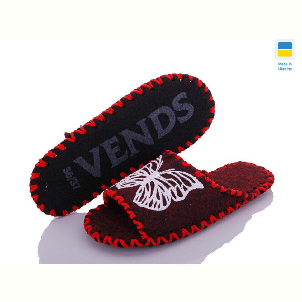 Тапки Active 259W bordo