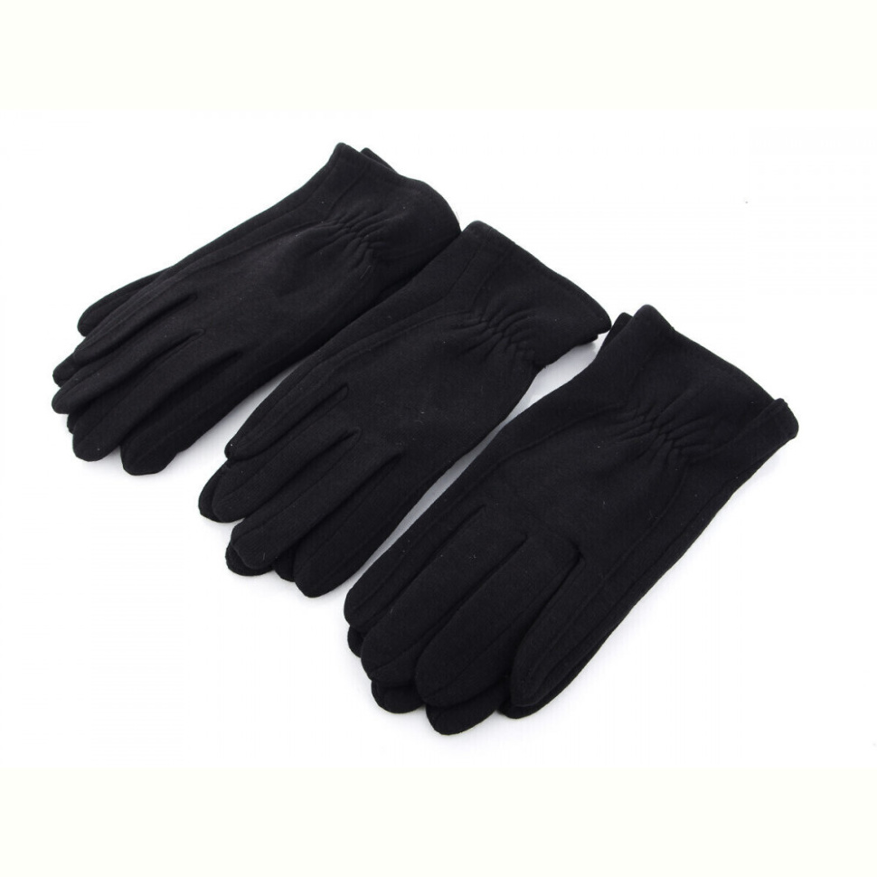 Перчатки RuBi A4 black трикотаж