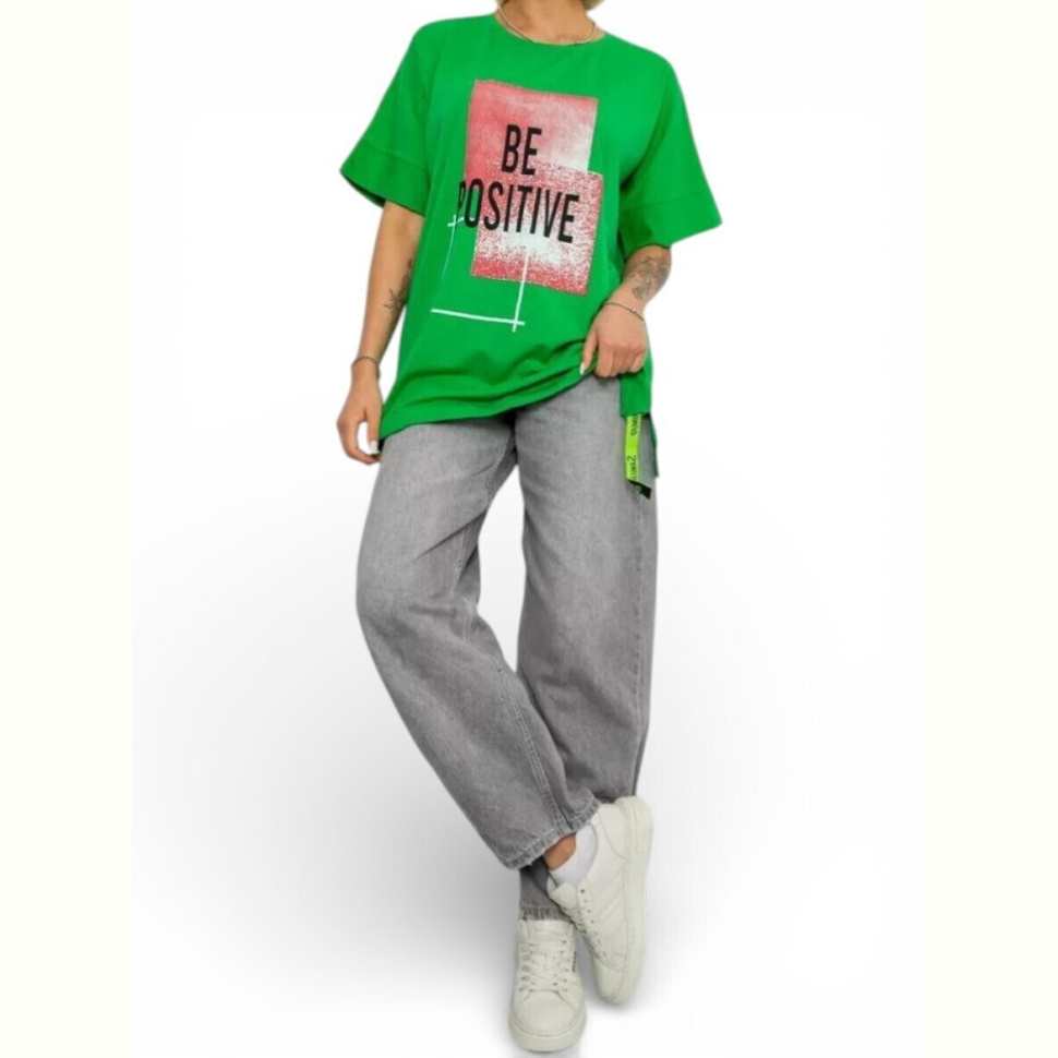 Футболка Massmag 4011 зелений