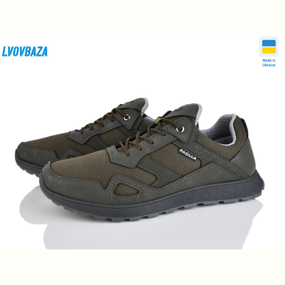 Кроссовки Lvovbaza Paolla sport 2-5713 хакі