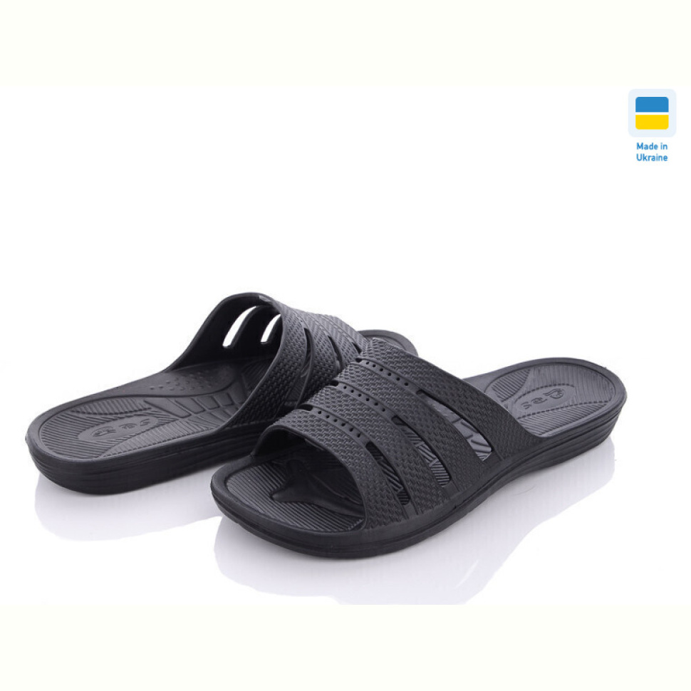 Шлепки Vladimir DS Укр П41 чорний