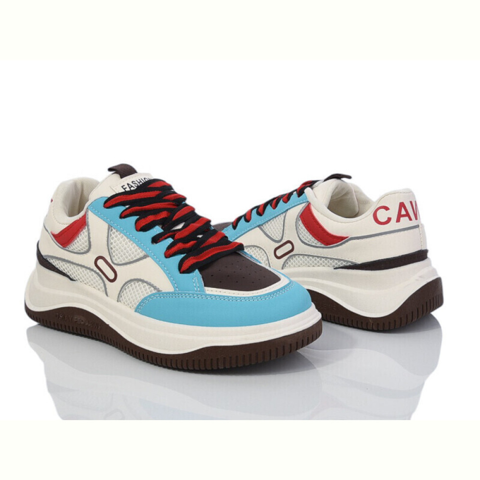 Кроссовки Violeta 149-50 white-blue