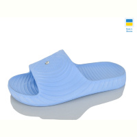 Шлепки Lot Shoes Сердечко св.блакитний