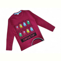 Батник Kids-modnik 4390 бордовий