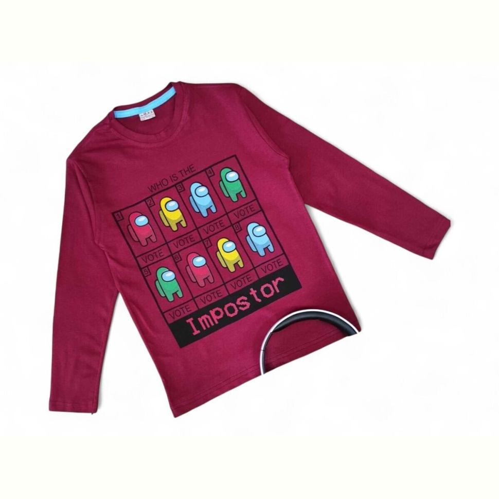 Батник Kids-modnik 4390 бордовий