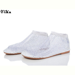 Слипоны Vika 001-1 white