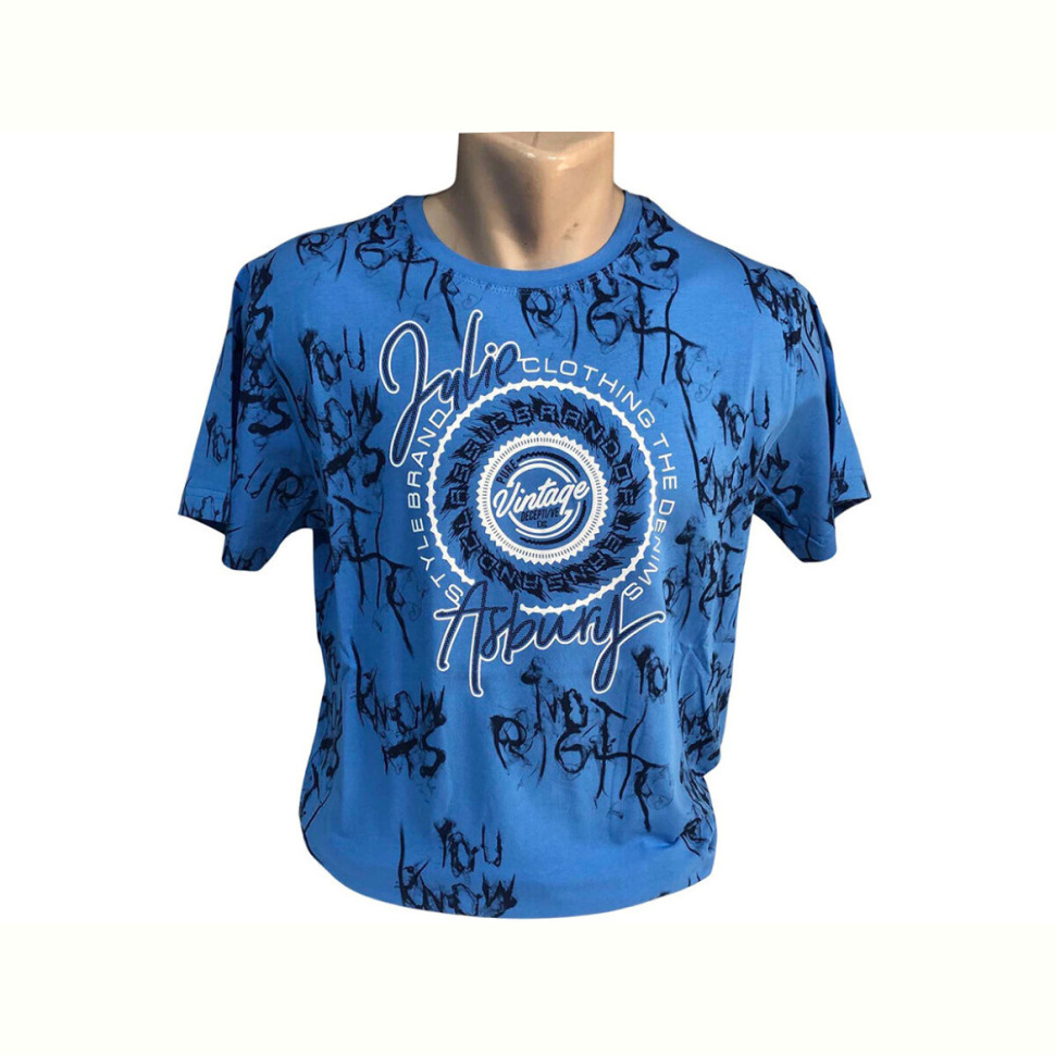 Футболка TurkishBrend 23008 блакитний