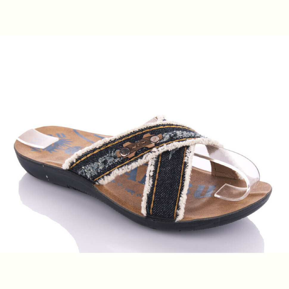Шлепки DeMur K26-402 black (30-35)
