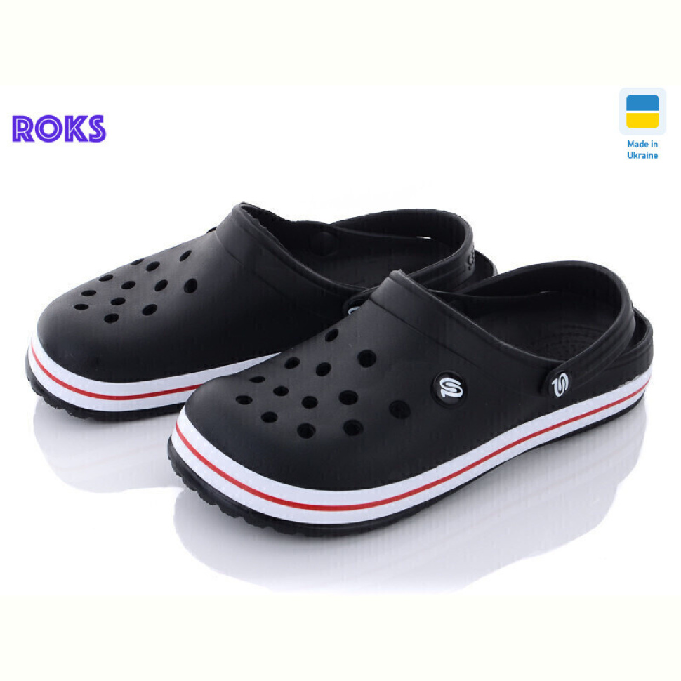 Кроксы Roks 224 чорний