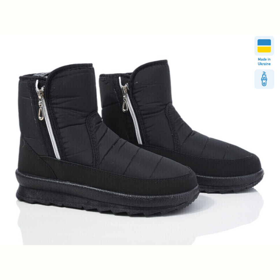 Дутики DeMur G611 чорний 2025 Дутики DeMur G611 чорний 2025