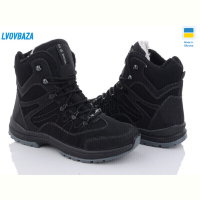Ботинки Lvovbaza Paolla ПАТ3-6113 чорний
