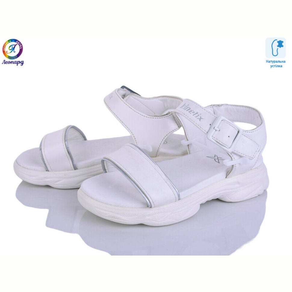 Босоножки Леопард L01 white
