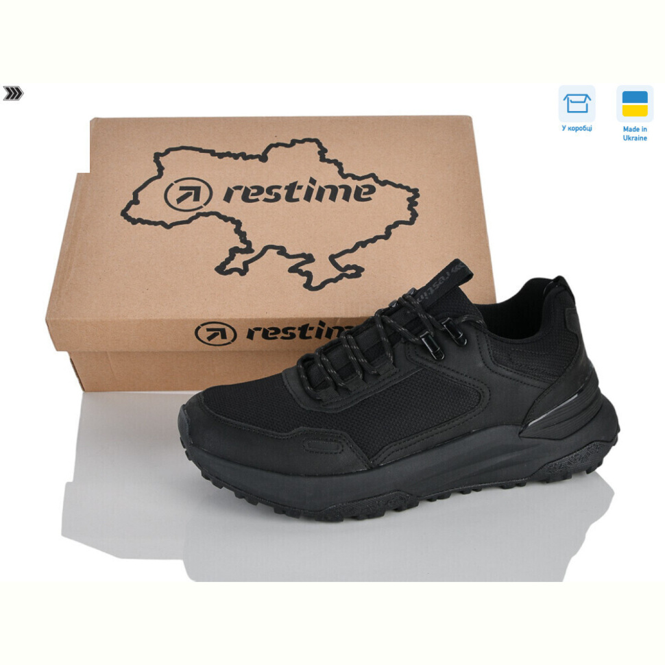 Кроссовки Restime AM026870 black