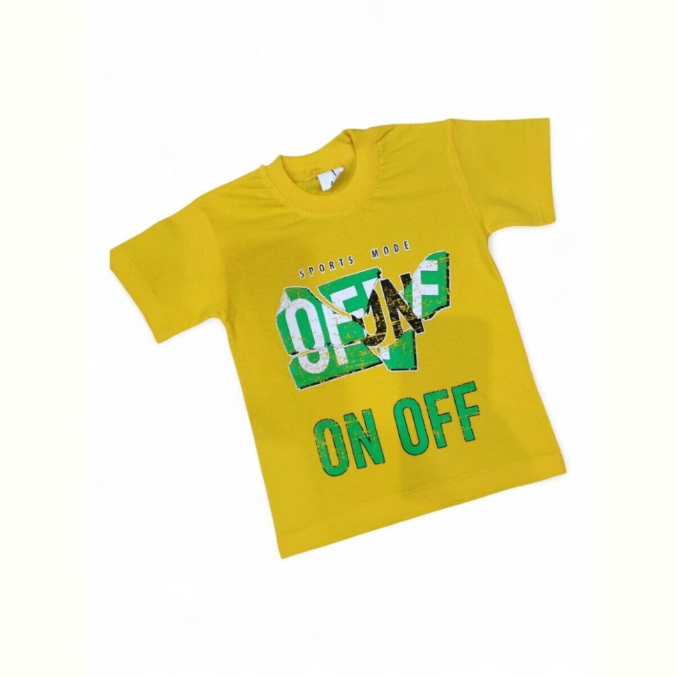 Футболка Kids-modnik 102-1 жовтий
