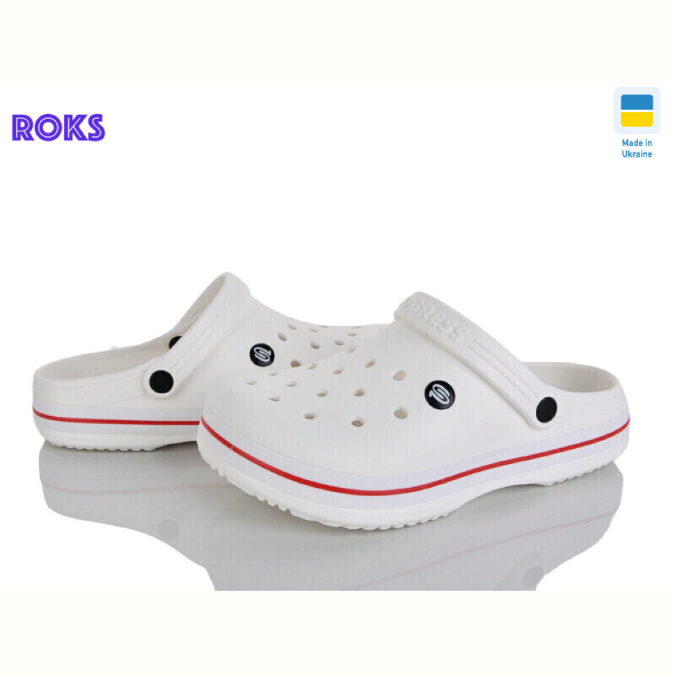 Кроксы Roks 224 білий Кроксы Roks 224 білий