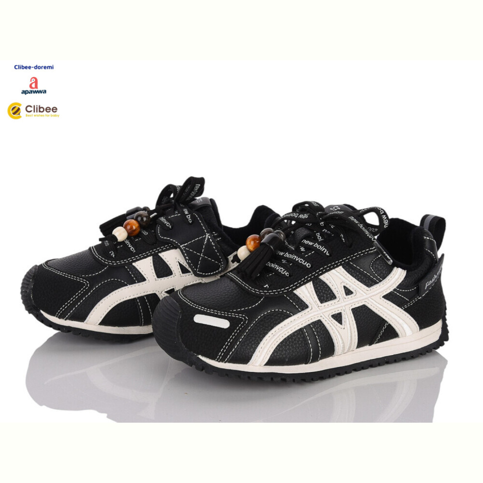 Кроссовки Clibee-Doremi 99A8599 black фліс