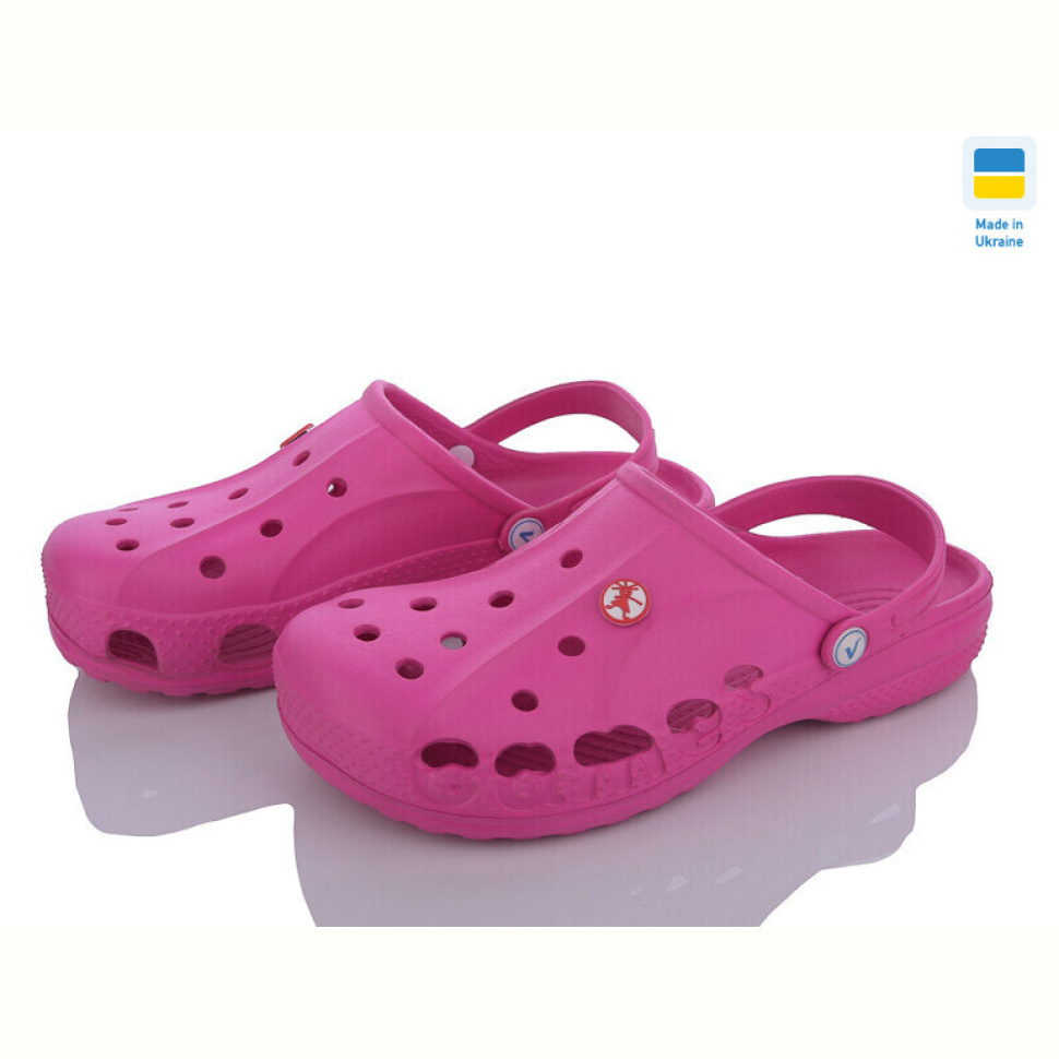 Кроксы LiBang Крокси Віталія малиновий (34-38) Кроксы LiBang Крокси Віталія малиновий (34-38)