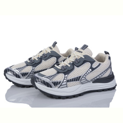 Кроссовки Violeta 176-34(B0682) beige-grey