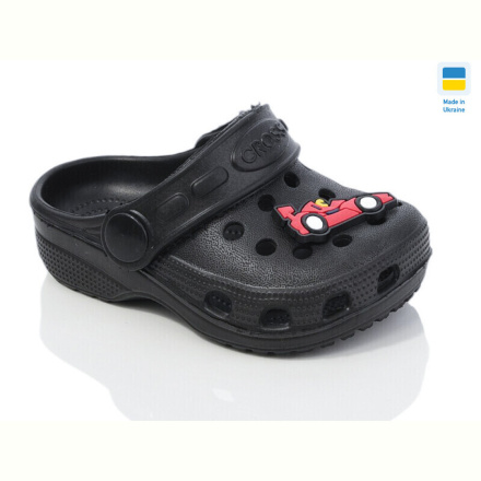Кроксы Inblue H1 чорний