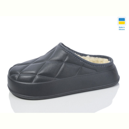 Галоши Крок N602 т.сірий