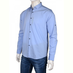 Рубашка Enrico SDK7367 l.blue