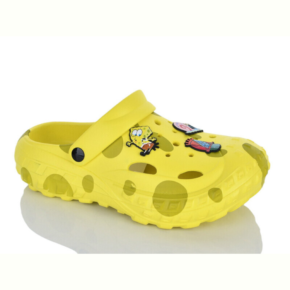 Кроксы Violeta A509 yellow