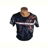 Футболка TurkishBrend 6007 синій