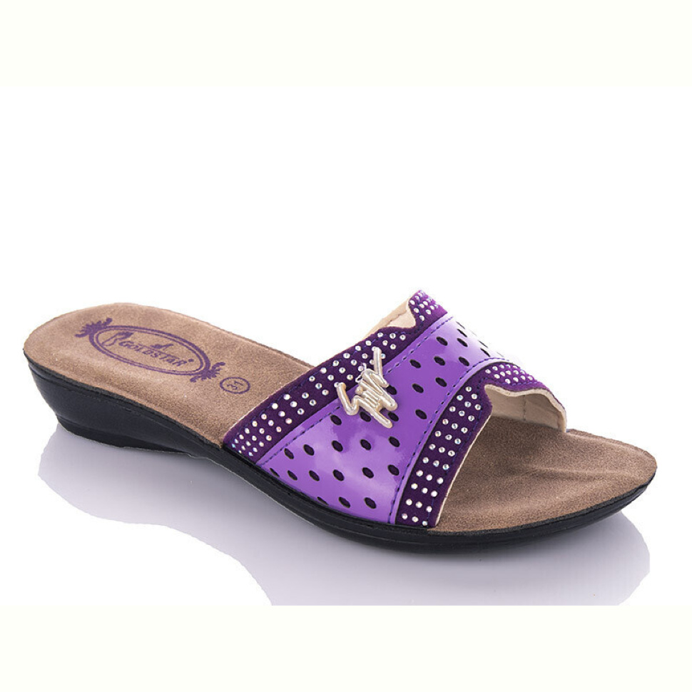 Шлепки DeMur K26-810 purple (30-35)